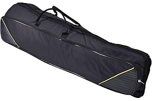 ZLXHDL Trombone Bag,Portable Alto/Tenor Trombone Oxford Shoulders Bag Handbag,Trombone Mouthpiece Bag for Trombone (Black)