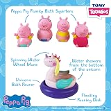 Toomies Peppa Pig Bath Toys Set with Unicorn Squirters 18 Months+ view 6