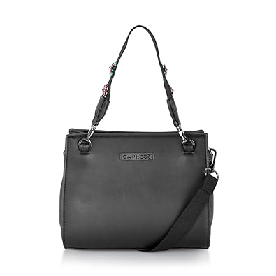 Caprese Judith Womens Tote Bag (Black)