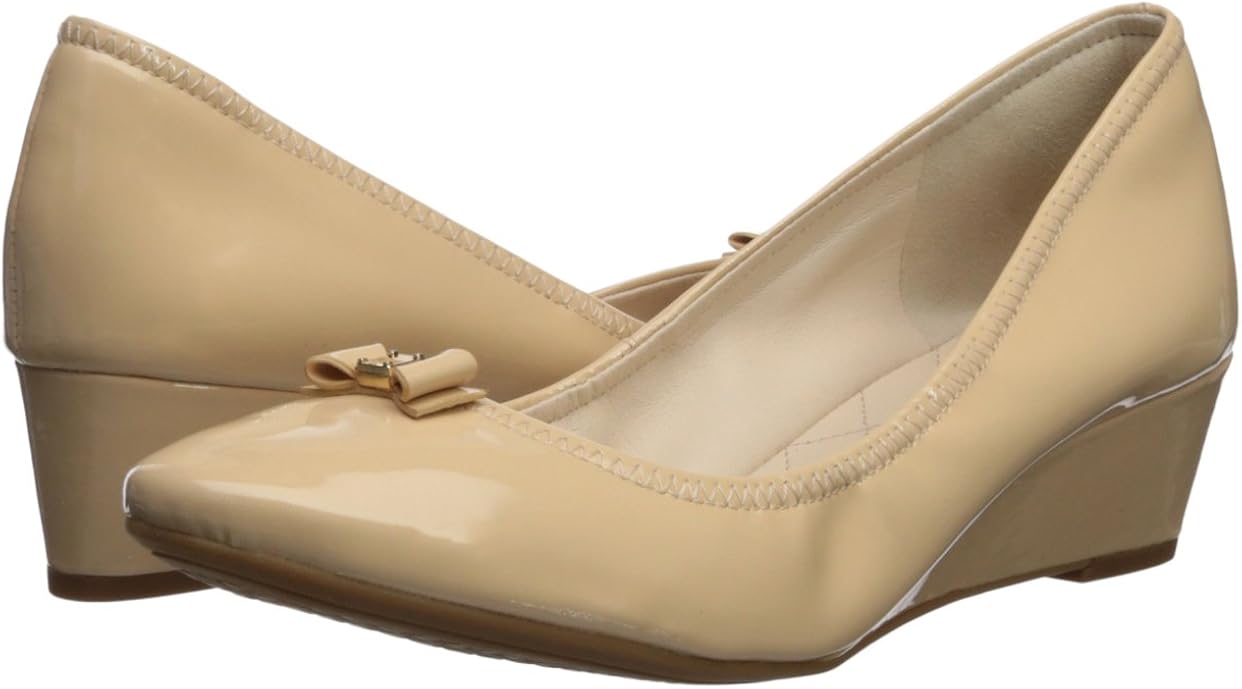 cole haan tali mini bow wedge