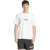 Adidas Mens Essentials Linear Single Jersey T-Shirt