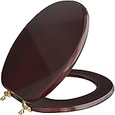 Comfort Seats C2B1R16BR Round Color-Mahogany Seat with Piano Finish