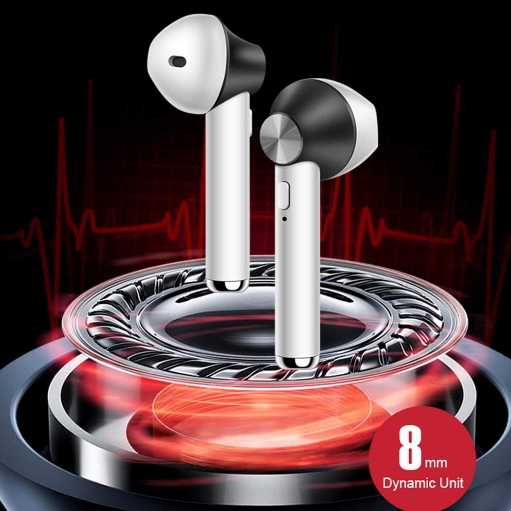 Haonike Bluetooth-Kopfhörer für drahtlose Musik-Ohrhörer mit Ladegerät Kopfhörer