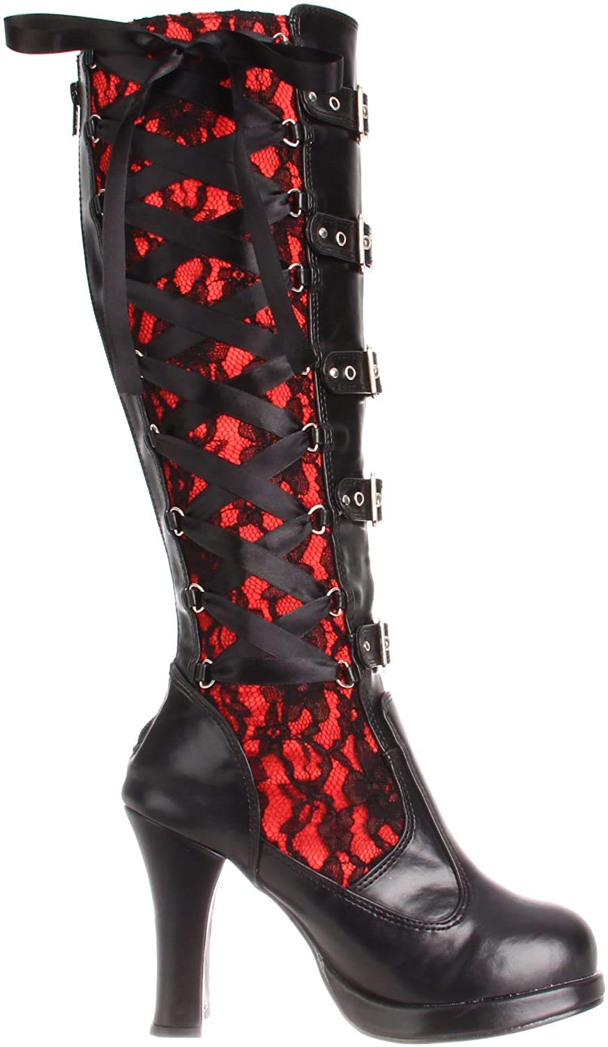 Pleaser Womens Crypto 106 B Knee High Boot | Desertcart Guyana