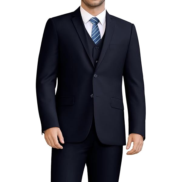 YFFUSHI Blazer Décontracté Pour Homme à 2 Boutons, Coupe