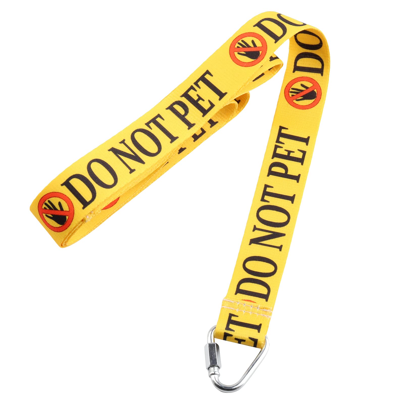 Do Not Pet/Not Dog Friendly/No Eye Contact Dog Lead Give Me Space Dog Leash Wrap Rescue Dog Lead (Not Pet L)