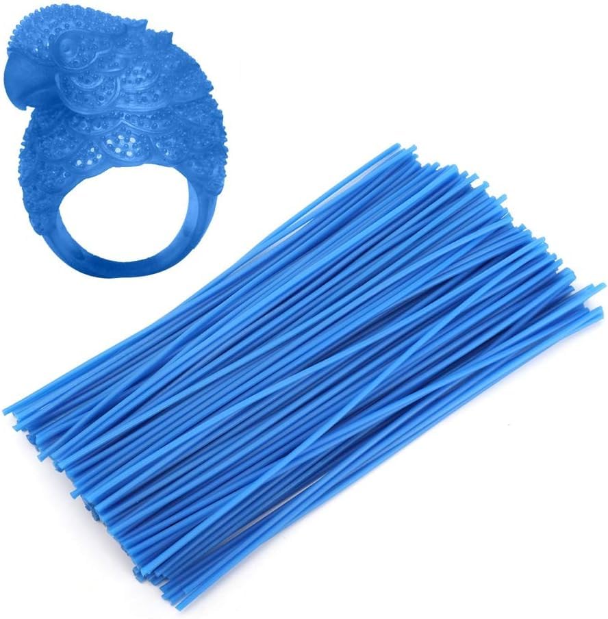 Wax Line for Jewellry, Casting Wax Lines Round Wire Modeling Jewellry Making Ring Modeling Tool Jewelry Carving Tool for DIY Craft Ring Making(1mm)