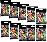 10 (Ten) Boosters Packs of DC Comics Dice Masters: War of Light Dice Building Game (10 Random Foil Packs)
