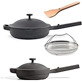 Our Place Always Pan Duo - Bundle | Multi-Functional Cookware Set Replaces 20 Pieces | Char