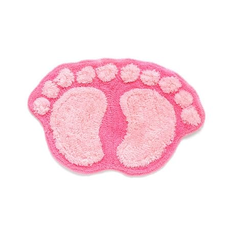 Tappeto Da Bagno Antiscivolo Assorbente A Forma Piedi