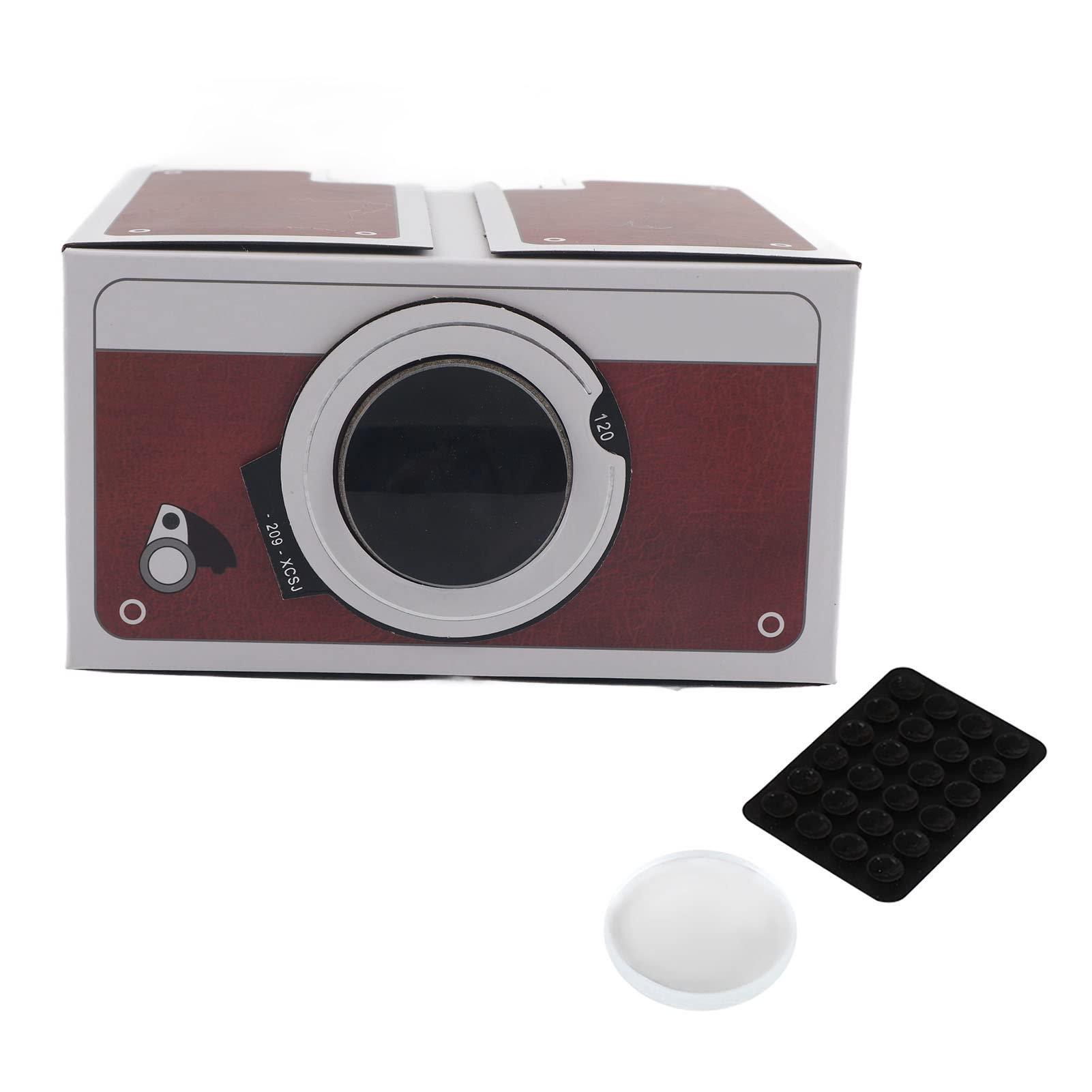 Mobile Phone Projector, Smart Portable Projector Second Generation, Mini DIY Projector Home Cinema