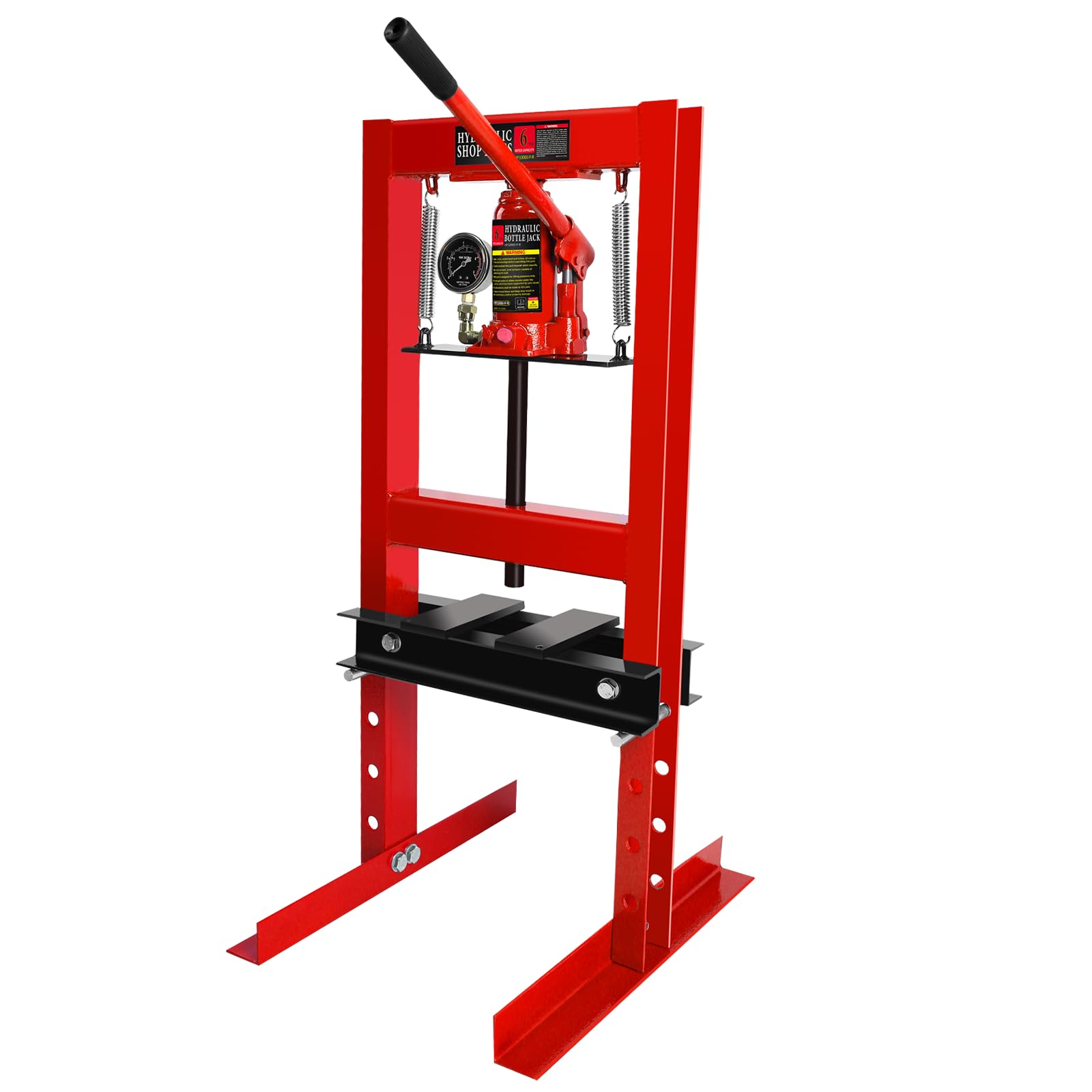 6 Ton Shop Press, H-Frame Garage Floor Adjustable