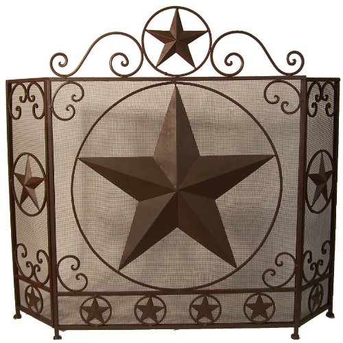 LL Home Metal Fireplace Screen