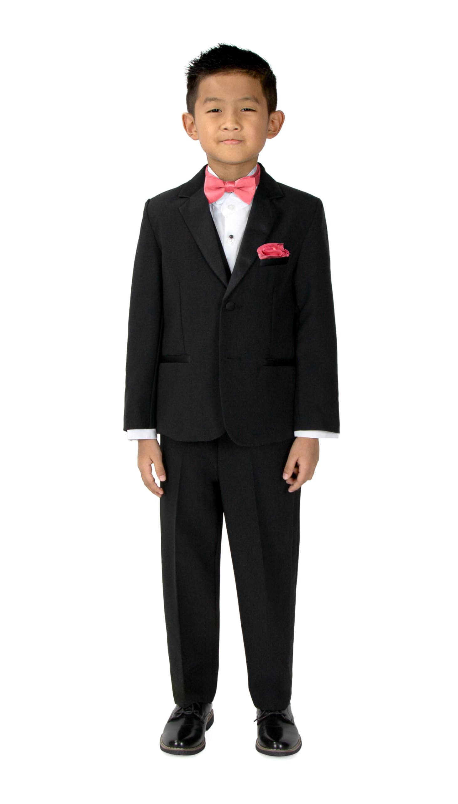 Spring Notion Big Boys' Tuxedo Set with Bow Tie and