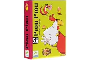 Djeco Card Game PIOU PIOU A Game of Strategy