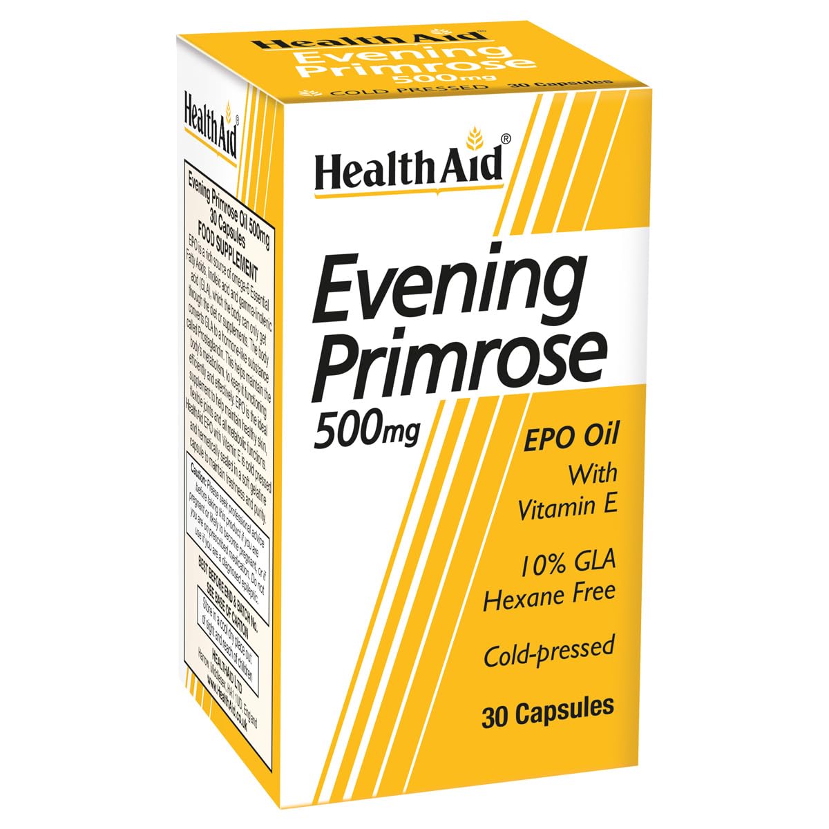 HealthAid Evening Primrose Oil 500mg 30 Capsules