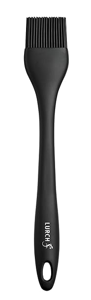 Lurch 221602 Pinsel aus Silikon, schwarz