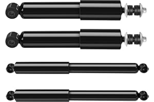 GDSMOTU 4Pcs Shock Absorbers Front Rear Shock Struts 344469 37245 Compatible for 2000-2004 for Xterra 2003-2004 for Frontier