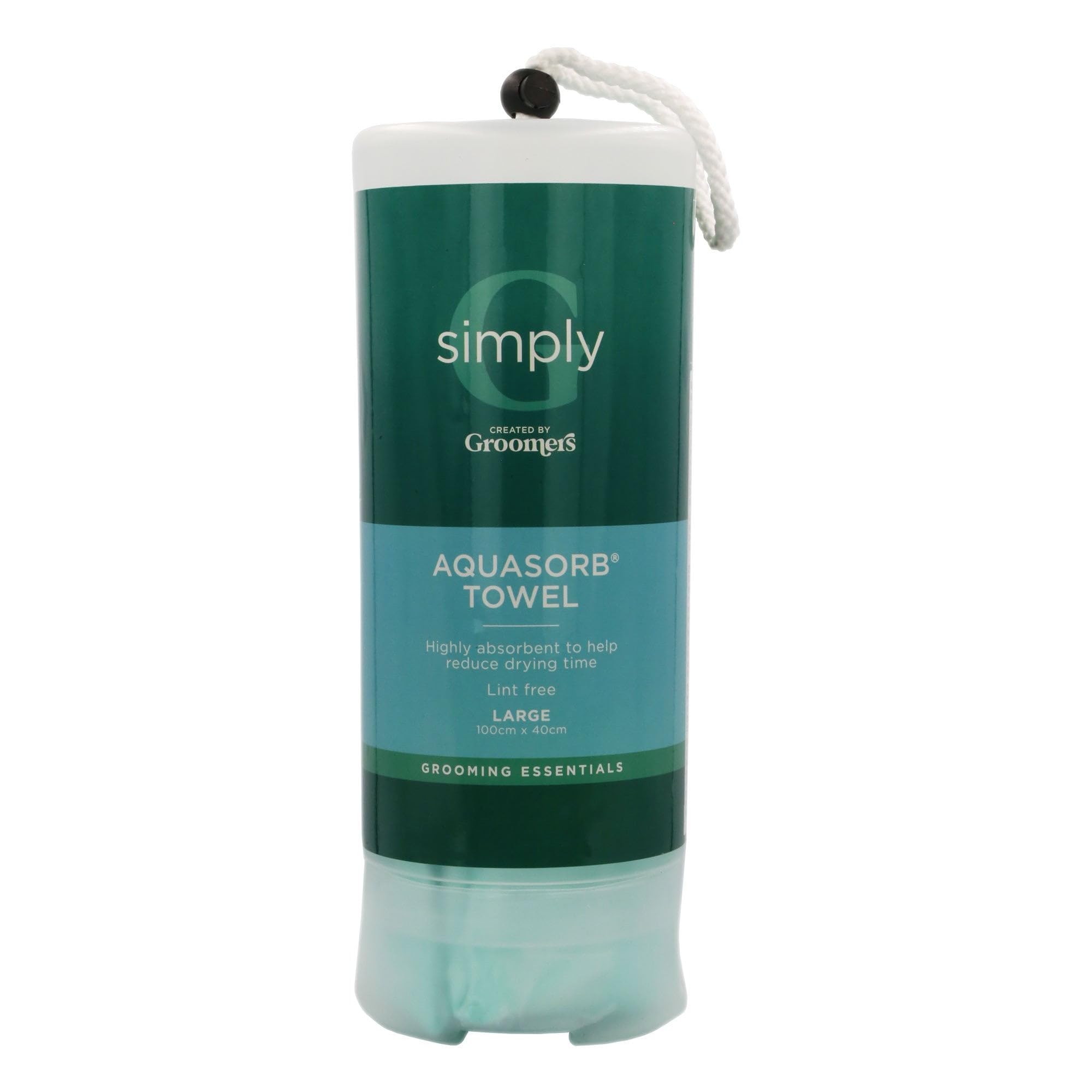 Groomers Large Aquasorb Pet Towel | Microfibre Chamois Professional Dog Grooming Essentials | Super Absorbent Lint Free