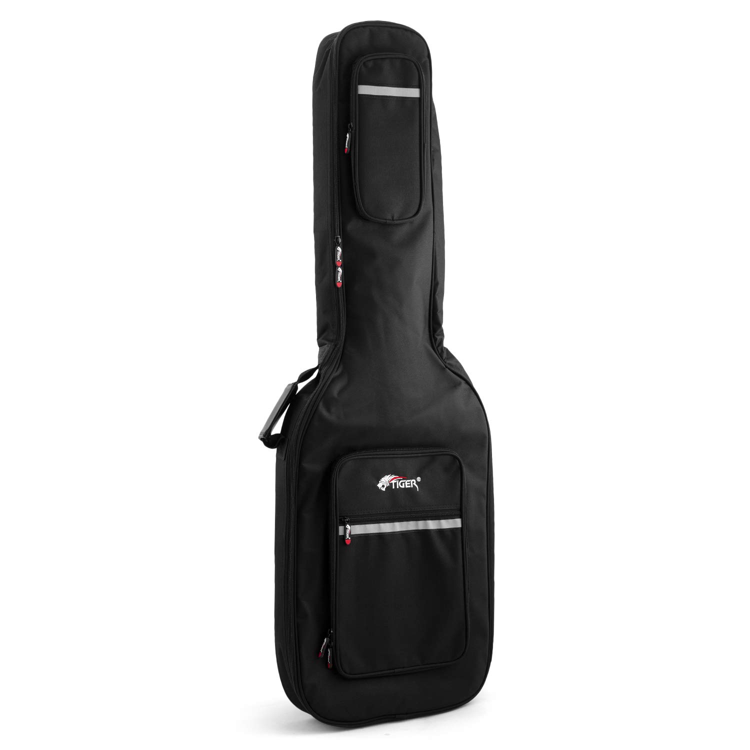 TIGER GGB35-BS | Bass Guitar Gig Bag | Padded Guitar Case | Black