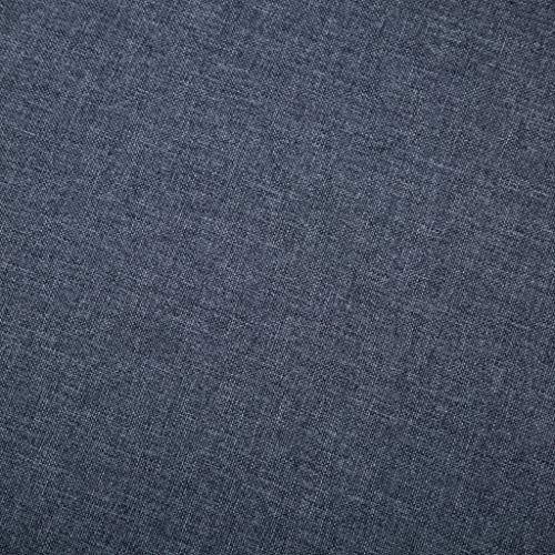 Divano A 2 Posti Festnight Grigio Scuro - Gambe In Acciaio, Struttura In Legno, Tessuto Resistente, Dimensioni 114x78x81 Cm - Foto 3