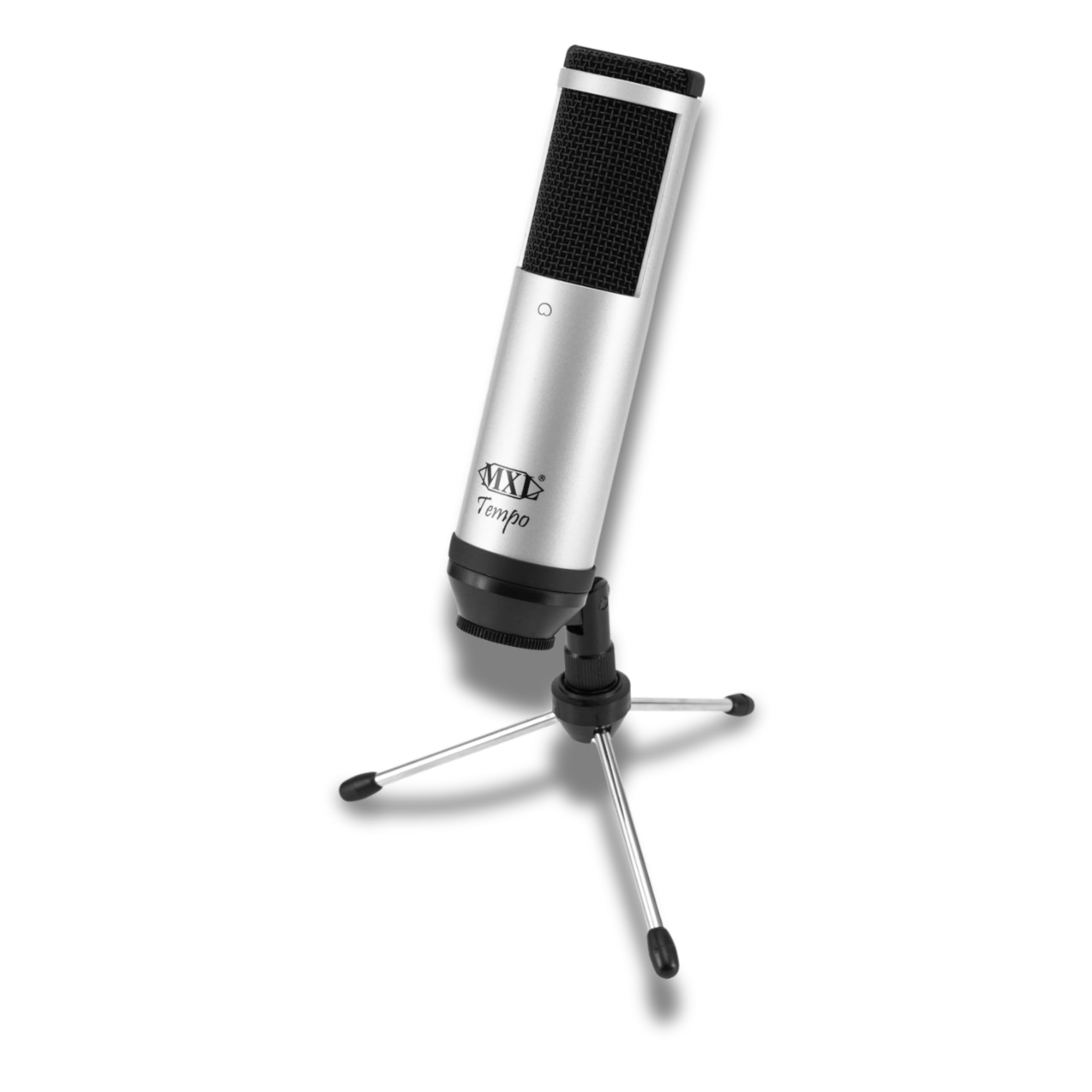 MXL Tempo USB Microphone, Silver/Black — image 1