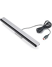 KIMILAR Sostituzione Cablata Infrarossi LED Sensor Bar per Nintendo Wii e Wii U, include Supporto Trasparente