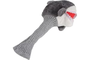 Shark Golf Head Cover, Shark Driver Headcover Club Protector Head Cover Animal Golf Headcover for Men Women