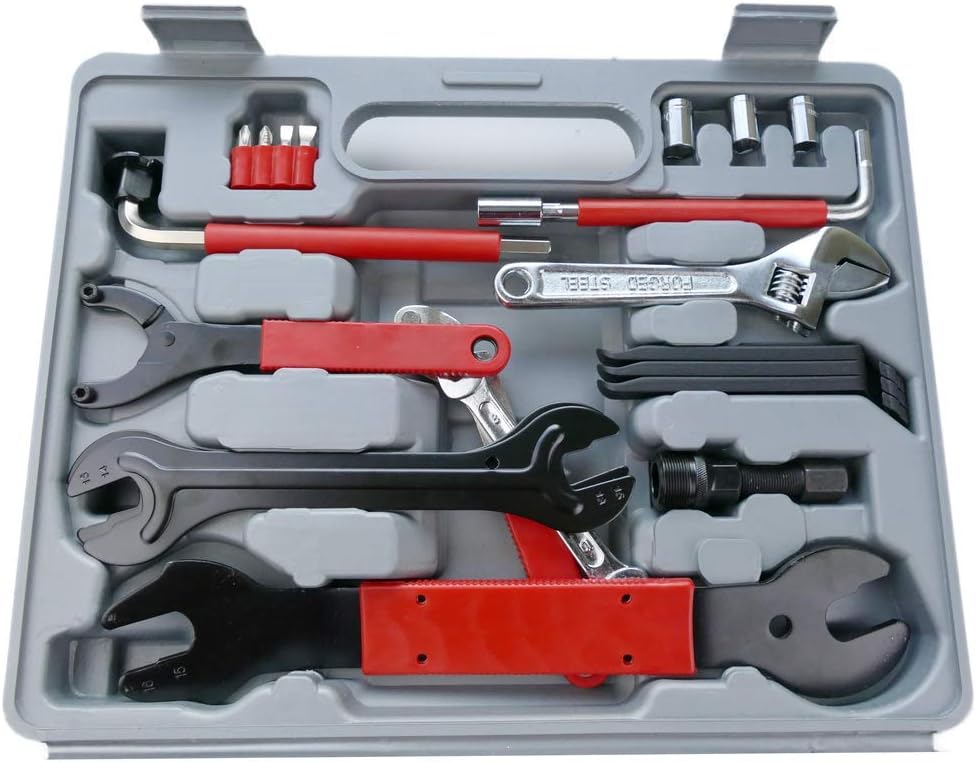 PrimeMatik Bike tool case 44 pieces kit BigaMart