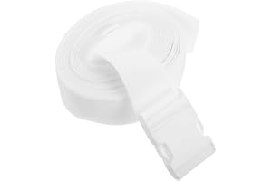 GLEAVI White Twin Bed Strap with Anti-Slip Rubber Pads Mattress Connector for Securely Joining Easy Setup