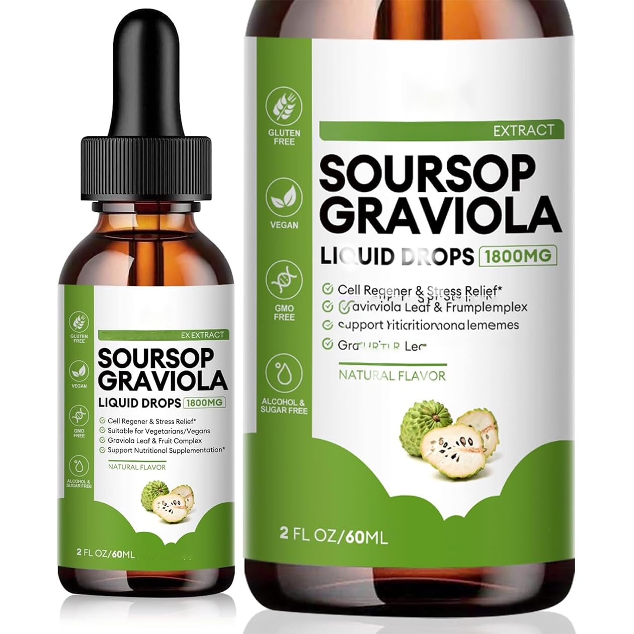 Soursop Drops, Organic Soursop Oil, 60MLSoursop Goodness Oil