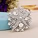 Sunshinesmile Bridal Wedding Starfish Crystal Hair Combs Jewelry Pearl Rhinestone Tiara Combs