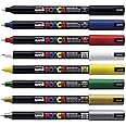 Uni-Ball Uniball POSCA PC-1MR Ultra Fine Marker Pens THE SET OF 8 BEST SELLERS