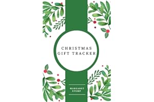 Christmas gift tracker.: Planner with shopping list. Notebook for managing the family budget for the holidays. With this Christmas idea gift journal you will put a smile on the faces of your loved ones!