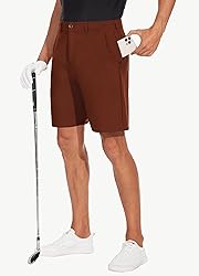 JWM Mens 7" Stretch Golf Shorts - Lightweight