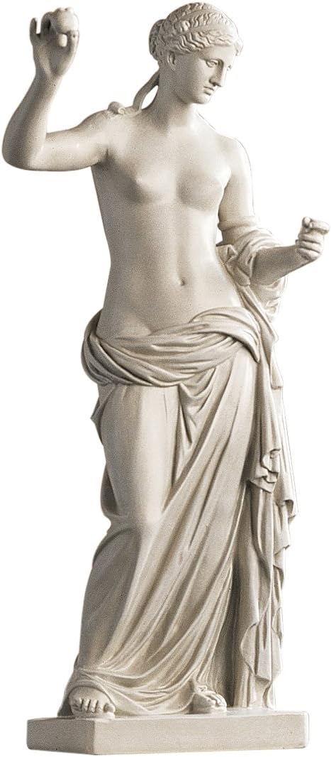 Design Toscano NG32788 Venus of Arles Greek Goddess Statue, Gallery, Polyresin, Antique Stone, 59.5 cm