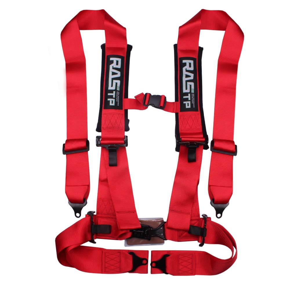 Photo 1 of RASTP 4 Point Safety Harness with 3 Inch Padding (Red)