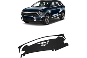 FIILINES Dash Cover Compatible with Kia Sportage 2023 2024(NQ5) Dashboard Cover Mat for Sportage Accessories Mesh Dash Mat Non-Slip No Glare