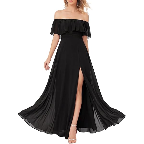 Amazon.com: Cold Shoulder Maxi Bridesmaid Dresses Chiffon V Neck Special Occasion Dress Ruffle Sleeve Slit Formal Event Dresses Aqua Custom Made : Clothing, Shoes & Jewelry Amazon.com: Cold Shoulder Maxi Bridesmaid Dresses Chiffon V Neck Special Occasion Dress Ruffle Sleeve Slit Formal Event Dresses Aqua Custom Made : Clothing, Shoes & Jewelry