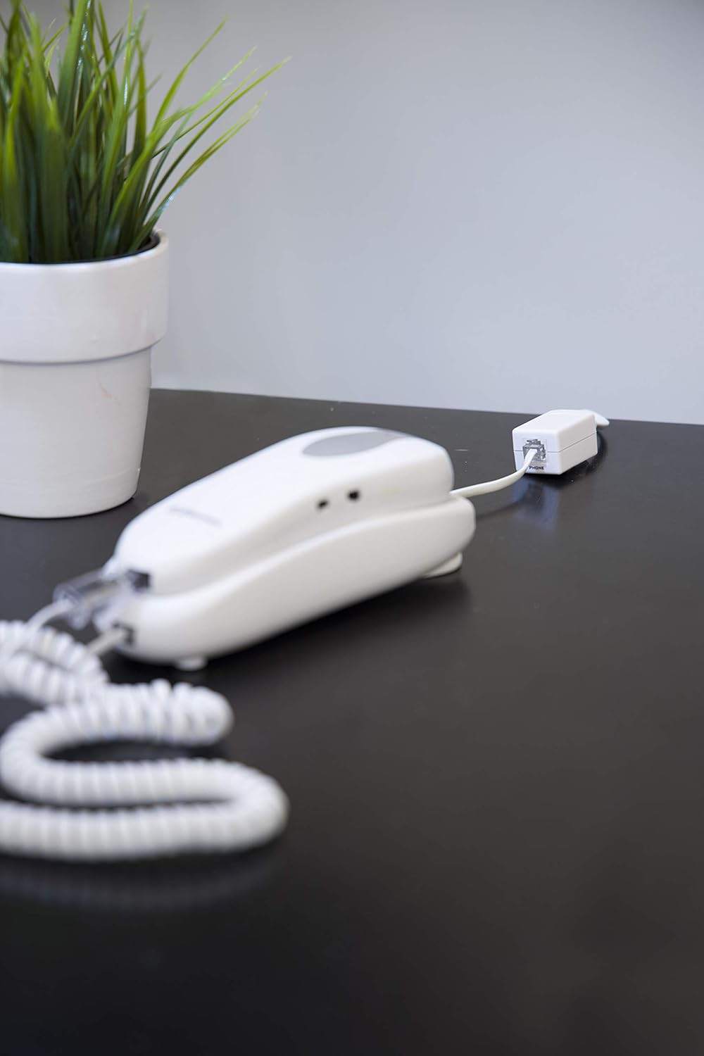 Power Gear Phone Line Dsl Filter, One Device, Male to Female, 1 Line Noise Filter, for Answering Machines, Telephones or Fax Machine, White, 76246 : Telephone Accessories : Electronics
