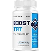 BoostTRT Maximum Strength Capsules - Official BoostTRT Premium Advanced Formula Supplement Pills Natural Daily Support Multivitamin for Overall Health & Wellness, 60 Capsules for 1 Month