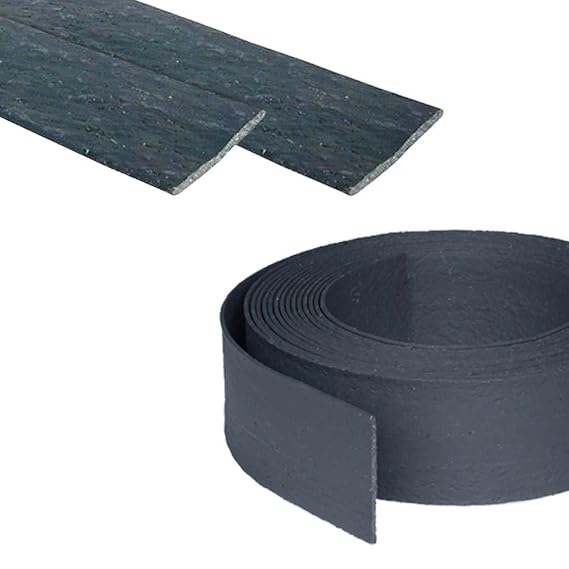 ECOLAT Rasenkante Rasenband Beeteinfassung Beetumrandung 12 x 0,7 cm 25m grau