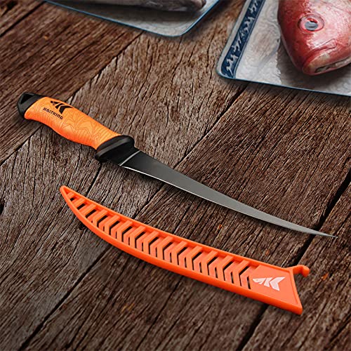 KastKing Bait Knife and Fillet Knife, Boning and Food Prep Knives, 9