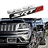 HEMI SRT 8 Emblem Badge Sticker For Dodge Charger RAM Viper Chrysler Jeep Trunk Lid Front Grill
