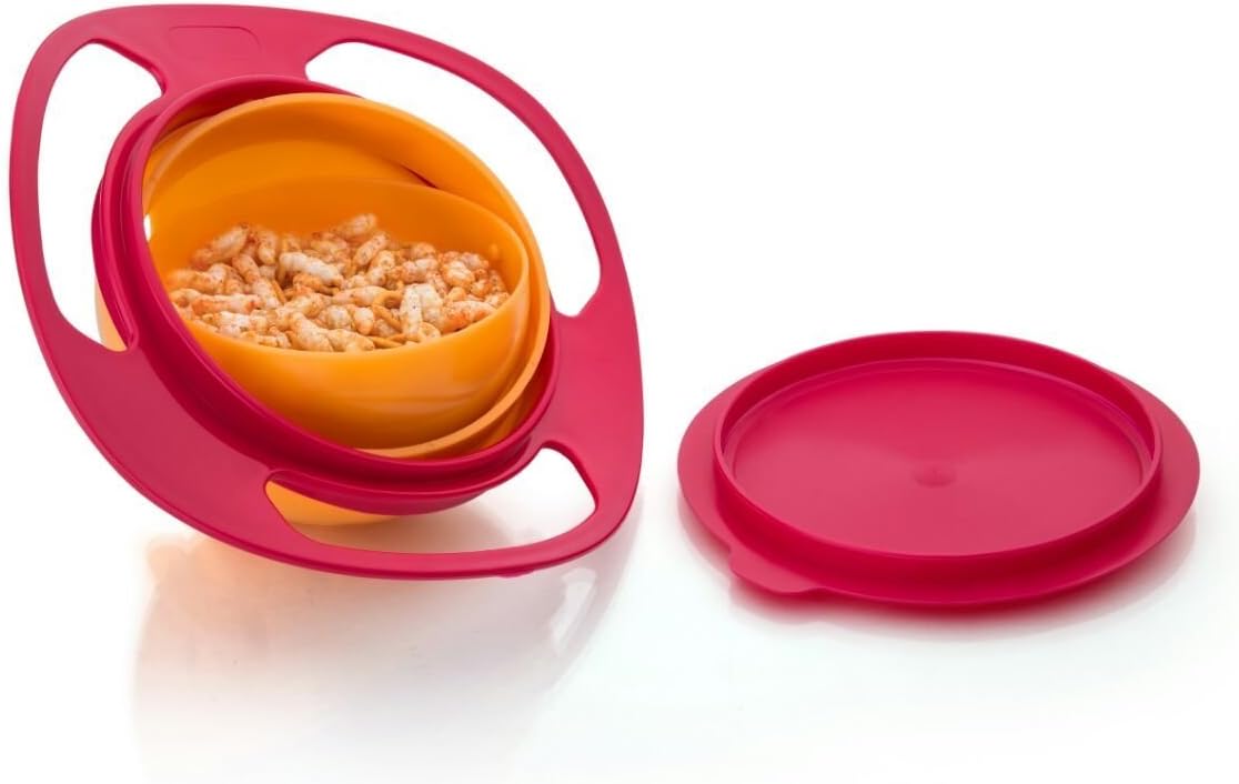 obbi Roods Revolving Lunch Tiffin Box Set for Office School for Kids and Women, Multicolour