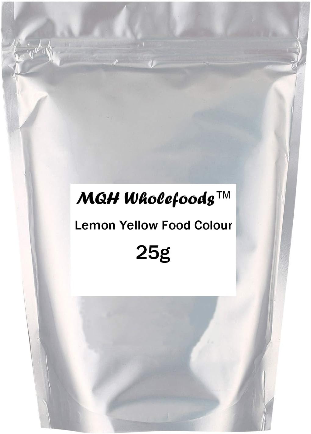 MQH Wholefoods™ 25g Concentrated Water Soluble Food Colour Colouring Powder Available In 11 Quality Colours (25g Lemon Yellow)