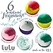 Bath Bombs Gift Set, Mother’s Day Gifts 18 Family Spa Vegan Lush Fizzies with Natural Essential Oils,3 Flower Pental Bags,Moisturize Dry Skin,Add to Bubble Bath,Basket,Bath Beads,Bath Pearls & Flakes