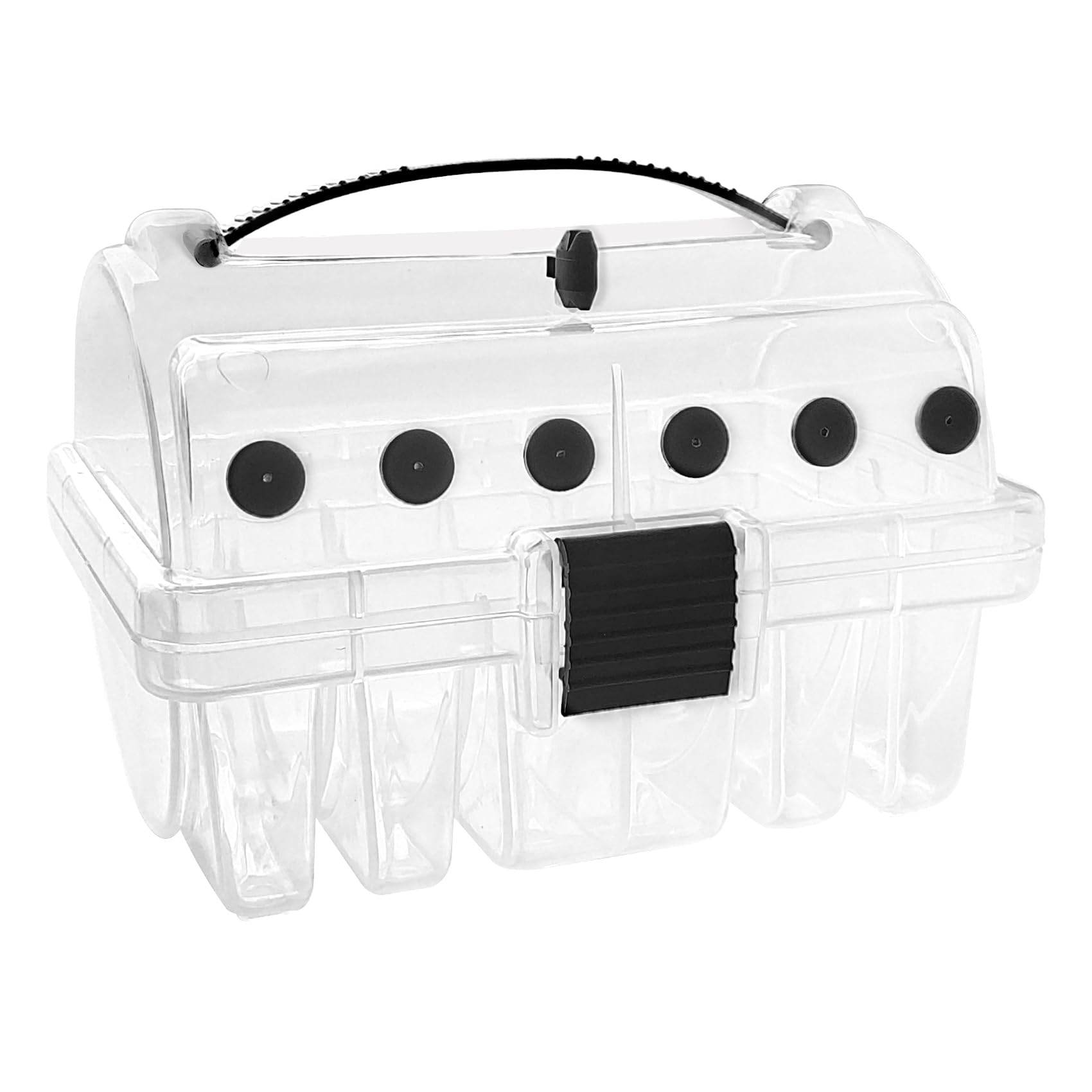 Photo 1 of Aventik Fishing Line Spool with Built-in Line Cutter Widened Slots for Fishing Storage Box Fishing Line Organizer for Tackle Box (6 Compartments, 1 Pack)