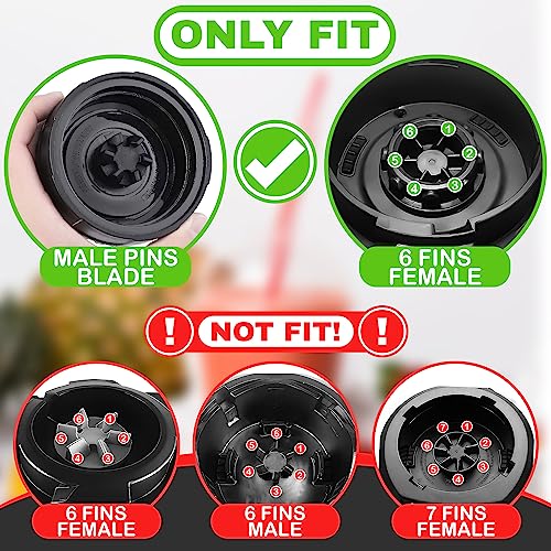 Ninja Blender Cups Replacement Blades 6 Fin Ninja Replacement Blades