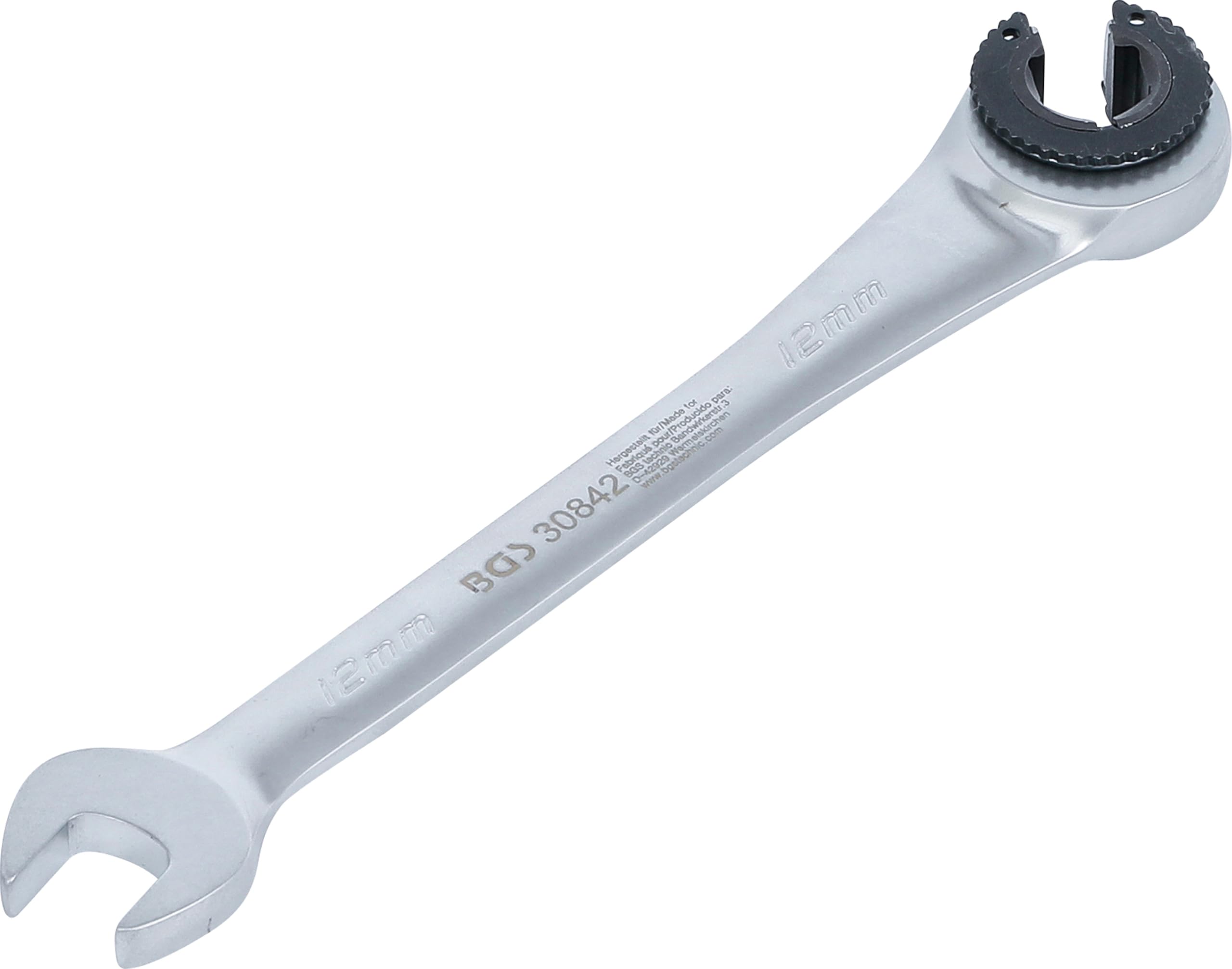 BGS 30842 | Ratchet Wrench | open | 12 mm